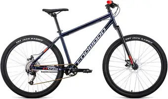 Велосипед Forward Sporting 27.5 X D р.17 2022 (темно-синий/красный)