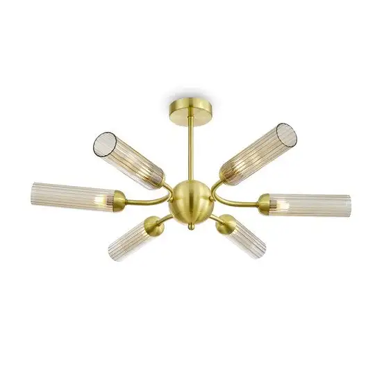 Люстра средней высоты Freya Borgy FR5379CL-06G – фото товара