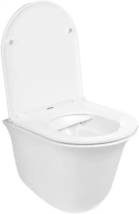 Унитаз подвесной WeltWasser Amberg 506 + Telbach 004 GL-WT + Amberg RD-WT - фото товара