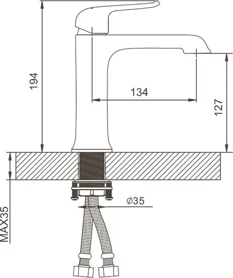 Смеситель Gappo G1050-8 - фото товара