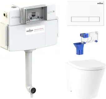 Унитаз Lavinia Boho Relfix Biore 5 в 1 87060229 (белый пластик) - изображение в каталоге