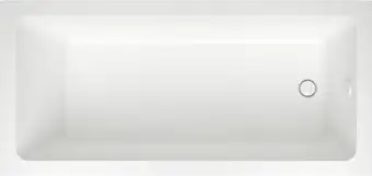 Ванна Wellsee FreeDom 165x80 231102002 (встраиваемая ванна белый глянец, сифон-автомат глянцевый белый) - изображение в каталоге