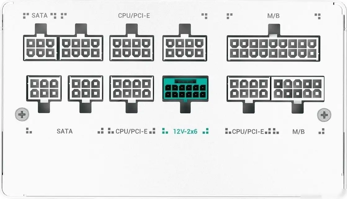 Блок питания DeepCool PN850M WH V2 – фото товара