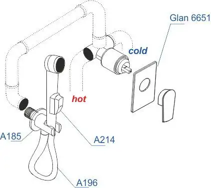 Комплект смесителей Wasserkraft A66096 - фото товара