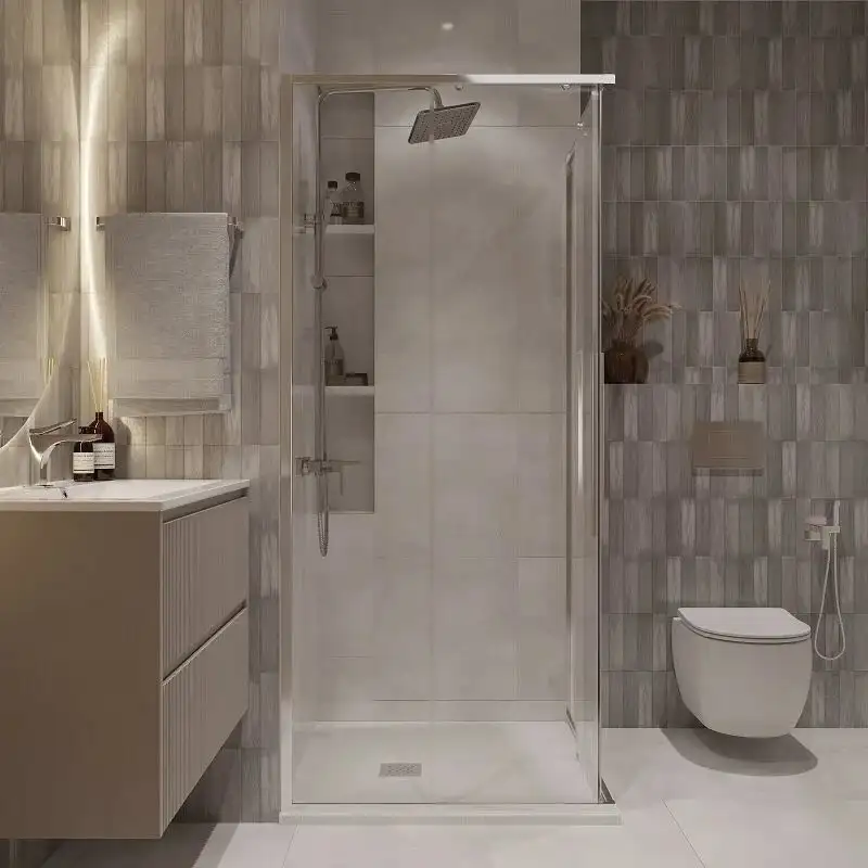 Душевой уголок Niagara NG-6622-34 80x80x195 (хром/прозрачное стекло) - фото товара