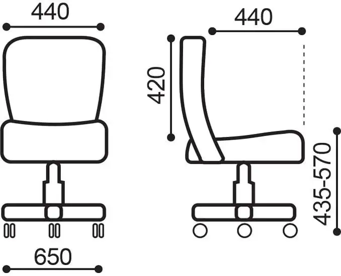Офисный стул Brabix Stream MG-314 (ткань, темно-синий) – фото товара