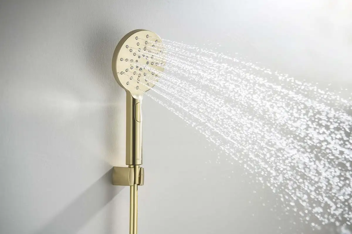 Душевой гарнитур Aquatek Оберон AQ2033BG (золото) - фото товара