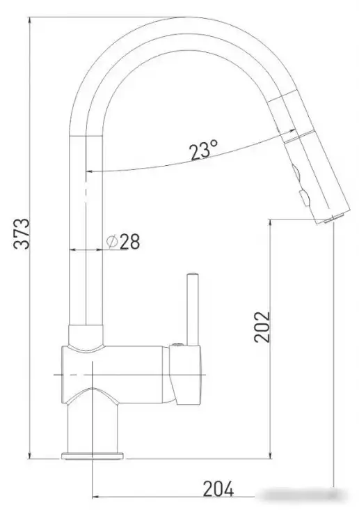 Смеситель Gross Aqua Extra 3140609MW - фото товара