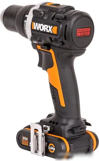 Дрель-шуруповерт Worx WX102 (с 2-мя АКБ, кейс) – фото товара