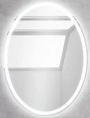 BelBagno Зеркало SPC-VST-600-800-LED-BTN – изображение в каталоге