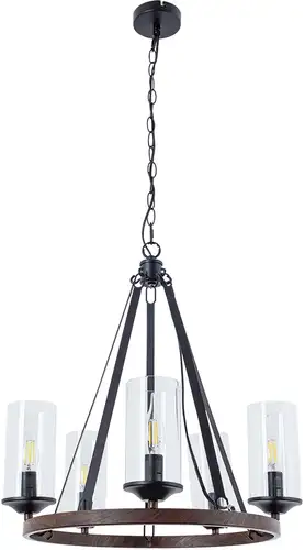 Подвесная люстра Arte Lamp Vincent A7790SP-8BK – изображение в каталоге