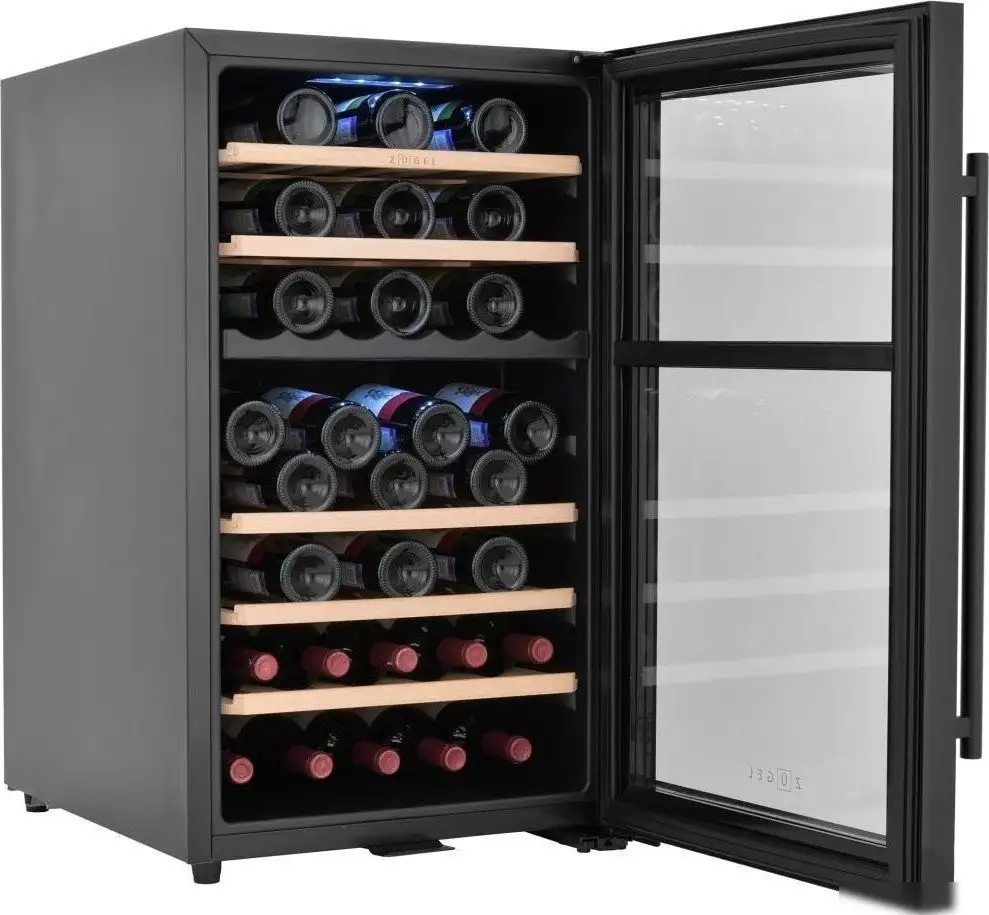 Винный шкаф ZUGEL ZCWF521DB Dual Zone — фото товара