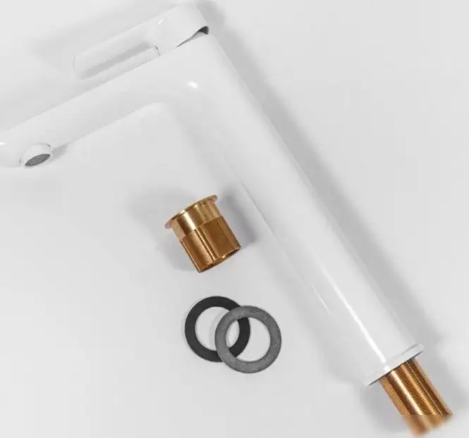 Смеситель Hansberge H2099 (белый) - фото товара