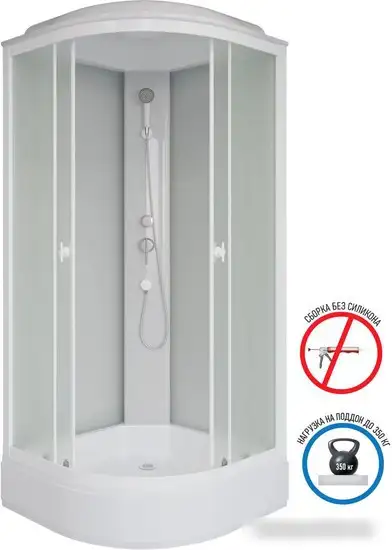 Душевая кабина Niagara Promo P80/26/MT 80x80x215 - фото товара