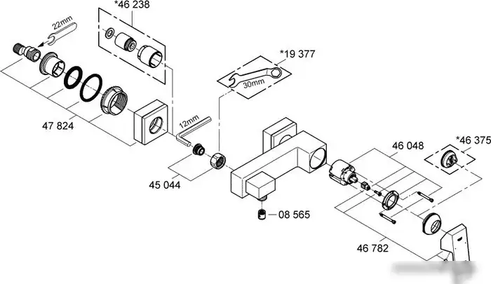 Смеситель Grohe Eurocube 23145000 - фото товара