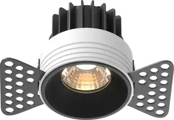Точечный светильник Maytoni Round DL058-7W3K-TRS-B – изображение в каталоге