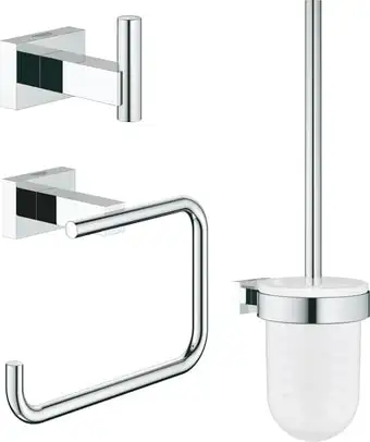 Набор для туалета Grohe Essentials Cube 40757001 (хром) – изображение в каталоге