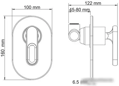 Смеситель Wasserkraft Kammel 1851 - фото товара