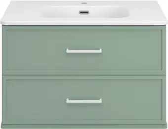 Brevita Тумба с умывальником Brevita Verde 80 Ver-09080-0102Я+B-OND080-01 – изображение в каталоге