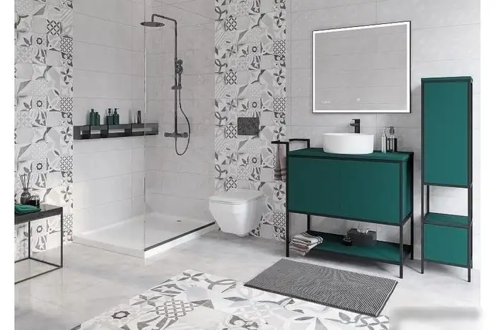 Мебель для ванных комнат Cersanit Шкаф-пенал Botanique 30 63016 – фото товара