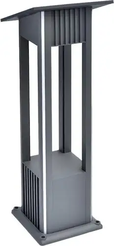 Городской фонарь Kinklight 09206-F.16(07) (серый) – изображение в каталоге