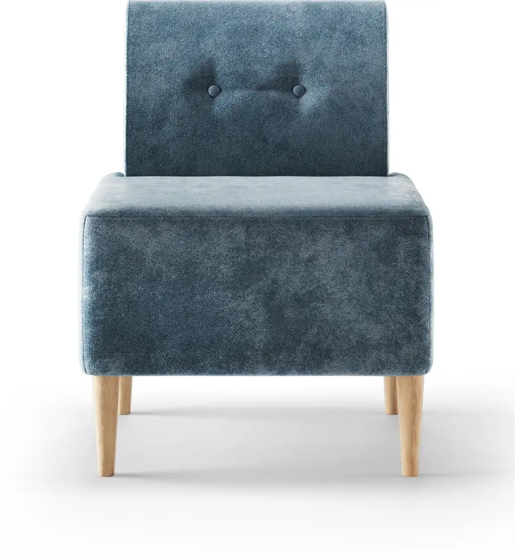 Интерьерное кресло MONOFIX Четт кресло (микровелюр/пыльно-голубой №26)