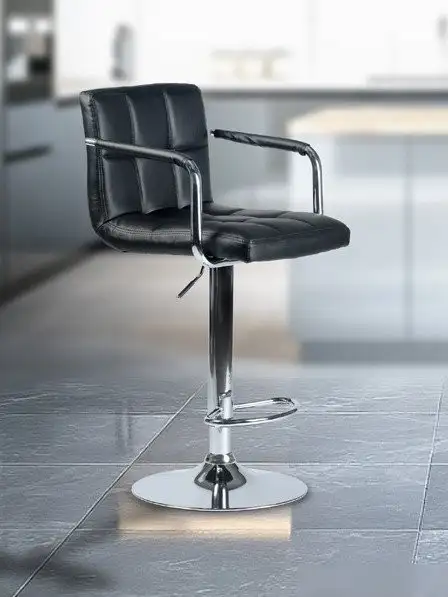 Стул Mara Kempt Chrome PU (черный)