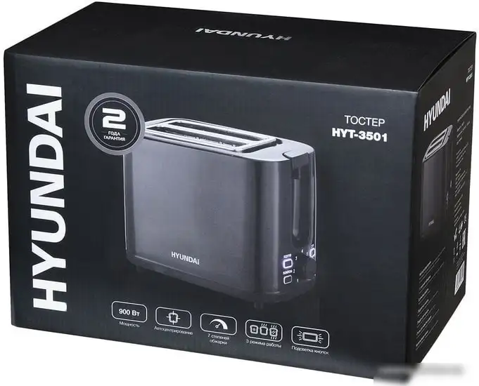 Тостер Hyundai HYT-3501 – фото товара