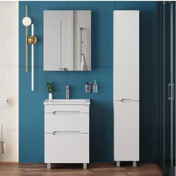 Onika Шкаф-пенал Айленд 30 403082 (белый) – фото товара