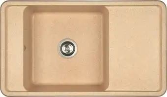 Кухонная мойка Акватон Беллис 87 (песочный) - изображение в каталоге