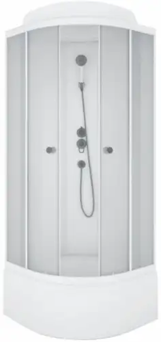 Душевая кабина Метакам Classic V3 80x80x225 (прозрачное стекло)