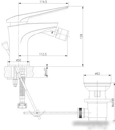 Смеситель Lemark Allegro LM5908CW - фото товара