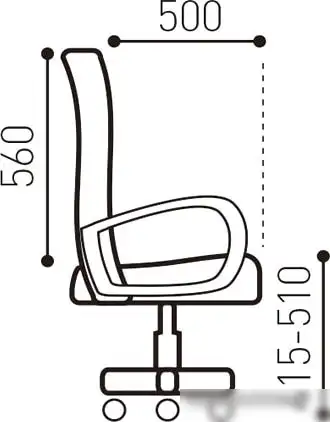 Кресло Brabix Eldorado EX-504 (черный) – фото товара