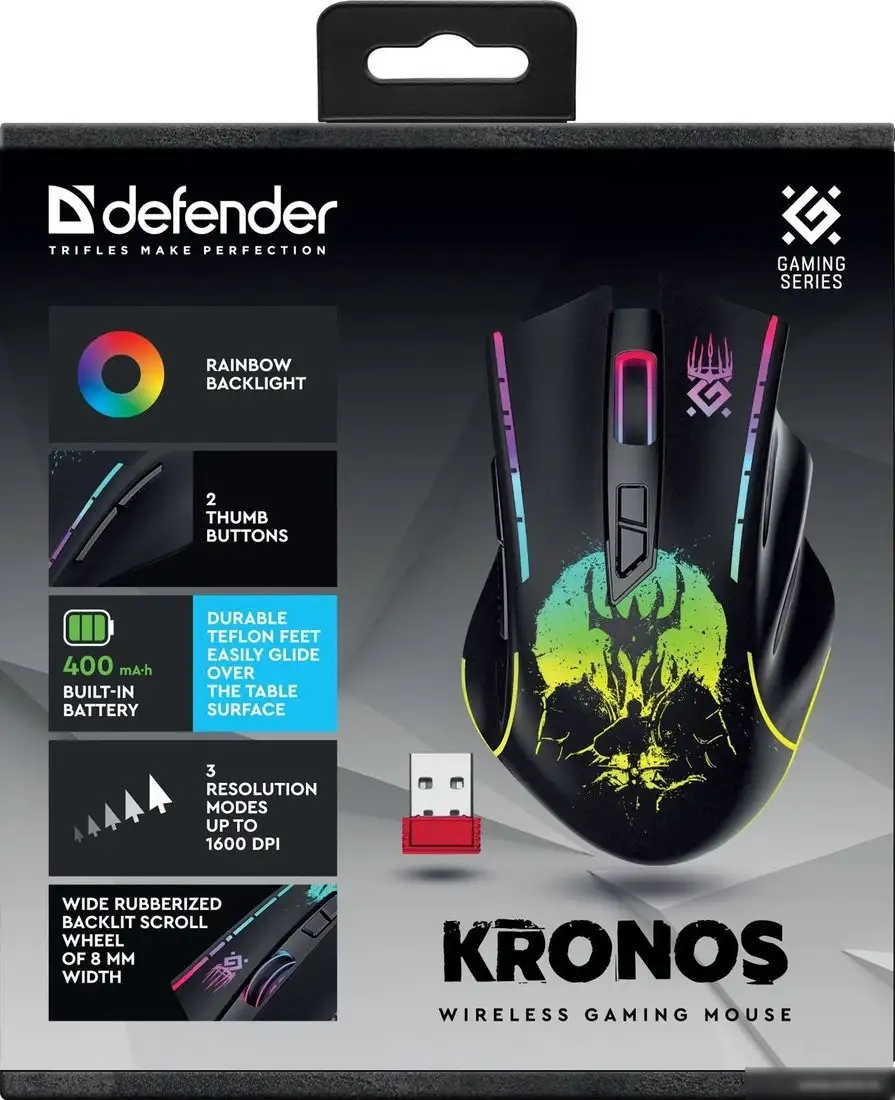 Игровая мышь Defender Kronos GM-695 – фото товара