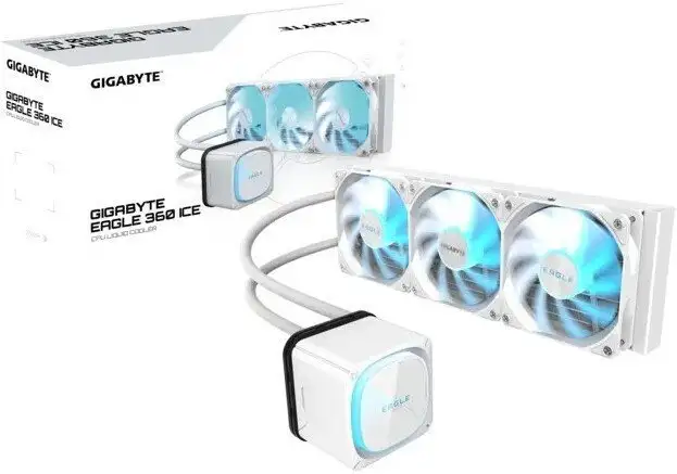 Система жидкостного охлаждения для процессора Gigabyte Eagle 360 Ice – фото товара
