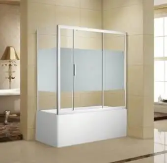 Душевая стенка Aquanet Practic AE10-F-80H150U-CP (прозрачное стекло) - изображение в каталоге