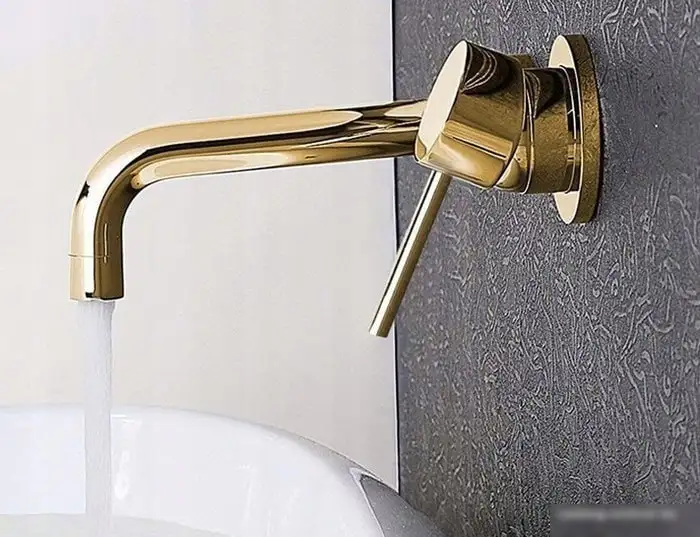 Смеситель Rea Lungo REA-B8559 (золотой) - фото товара
