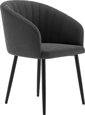 Стул с подлокотниками Табурет Верона (бренди 26/каркас черный) – изображение в каталоге