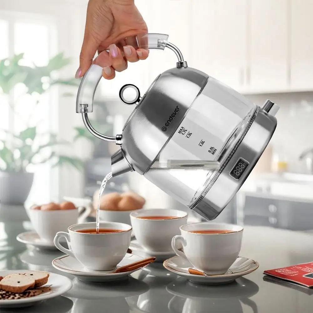 Электрический чайник Endever SkyLine KR-368G - фото товара