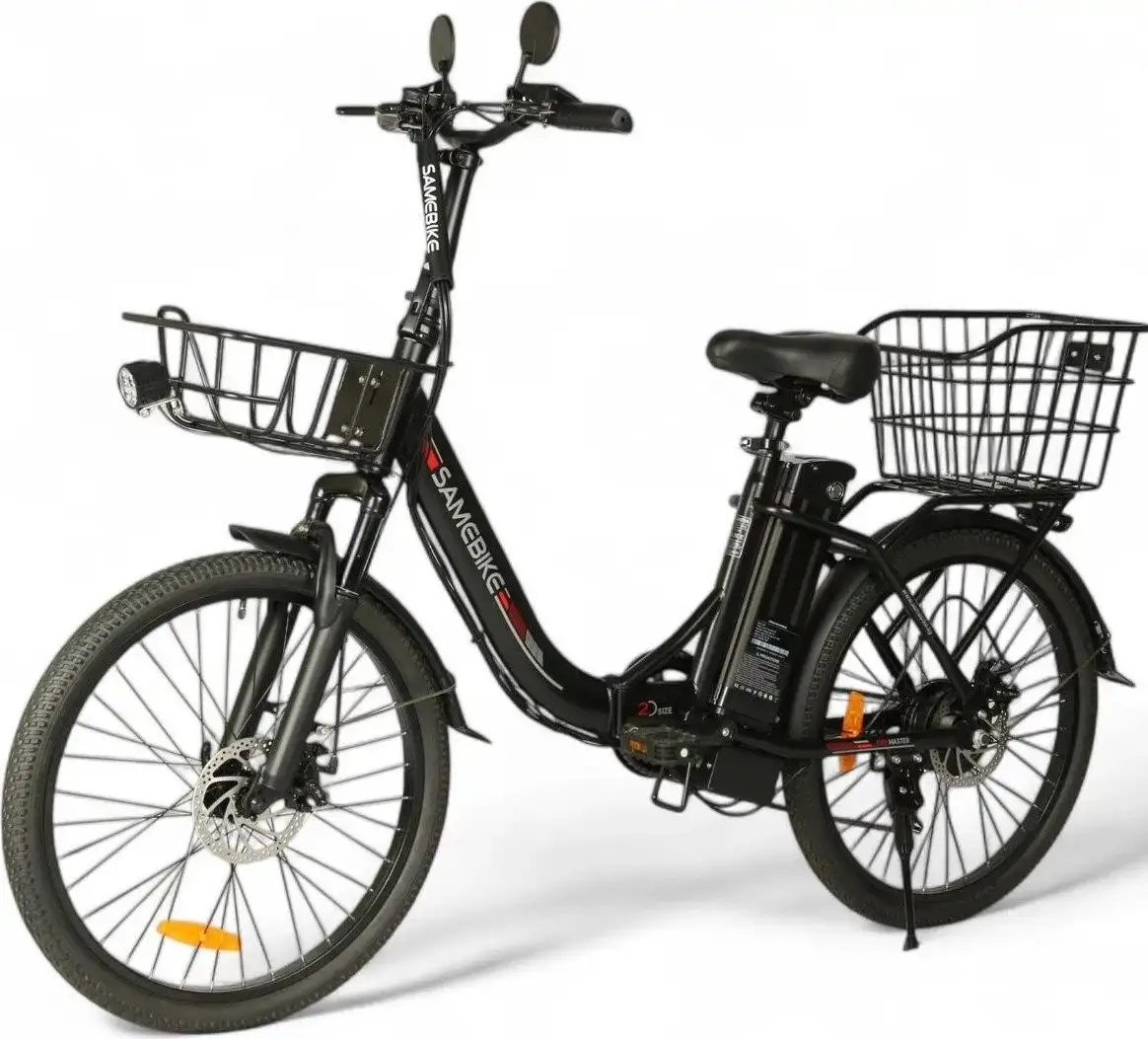 Электровелосипед SameBike City Master MY-E04 (разобранный, в коробке) – фото товара