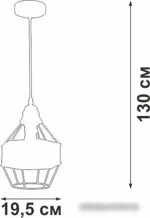 Подвесная люстра Vitaluce V4419-1/1S – фото товара