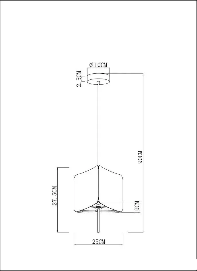 Подвесная люстра Arte Lamp A7084SP-1BK – фото товара