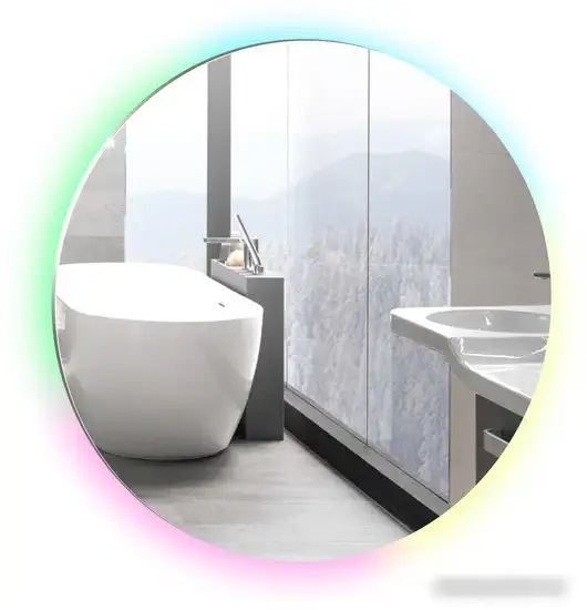 Silver Mirrors Зеркало Savanna D1000 RGB LED-00002603 – фото товара