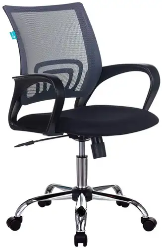 Кресло Бюрократ CH-695N/SL/DG/TW-11 (черный/серый) – изображение в каталоге