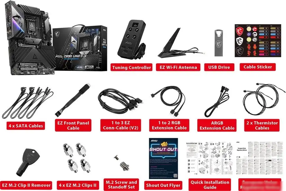 Материнская плата MSI MEG Z890 Unify-X – фото товара