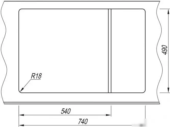 Кухонная мойка ARFEKA ZIA 76 Silken White - фото товара
