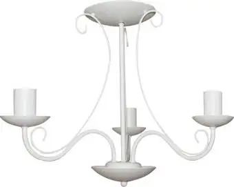 Люстра средней высоты Элетех Классик 131 НПБ 01-3х60-201 Е27 1005404787 (белый муар) – изображение в каталоге