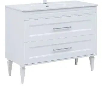 Aquanet Тумба с умывальником и ножками Aquanet Бостон 80 (белый) – изображение в каталоге