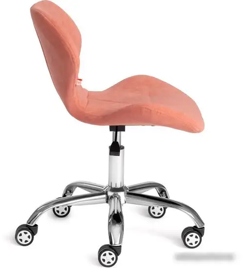 Кресло TetChair Selfi (флок, розовый) – фото товара