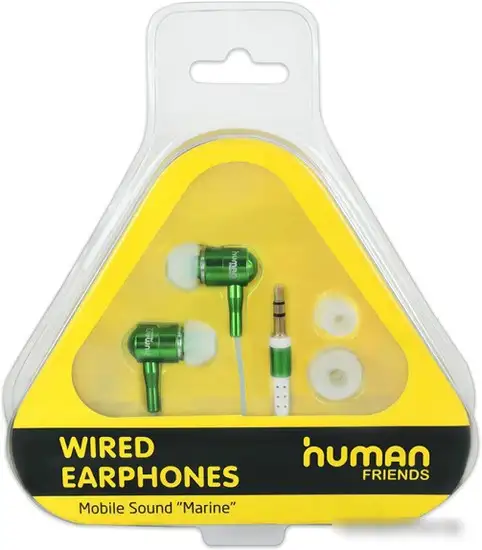 Наушники CBR Human Friends Marine Green – фото товара